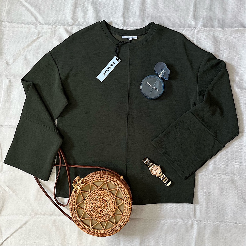 Prologue Blouse (Deep Sea Green) XS